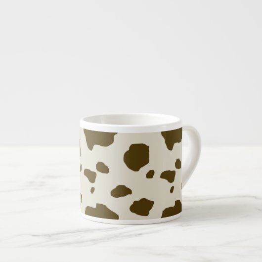 KOE-HUIDbruin Espresso Kop (Voorkant rechts)