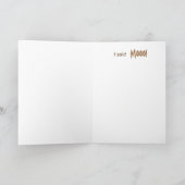 KOE HUIDbruin Kaart (Binnen)