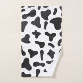 Koe huidtextuur bad handdoek (Handdoek)