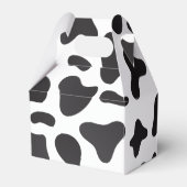 Koe huidtextuur bedankdoosjes (Achterkant)