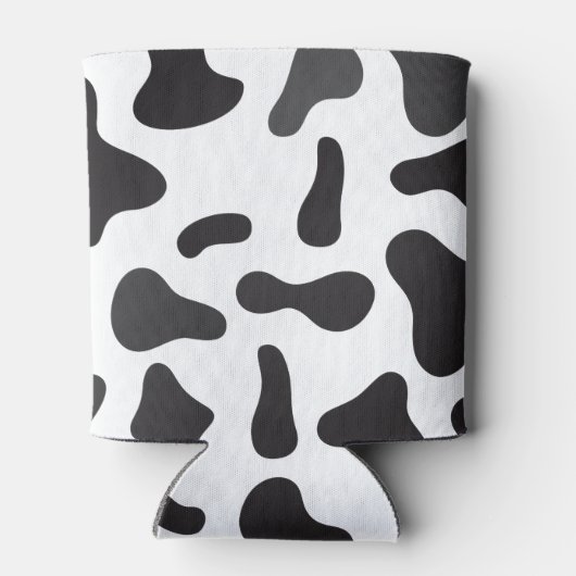 Koe huidtextuur blikjeskoeler (Achterkant)