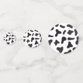 Koe huidtextuur confetti (Achterkanten)