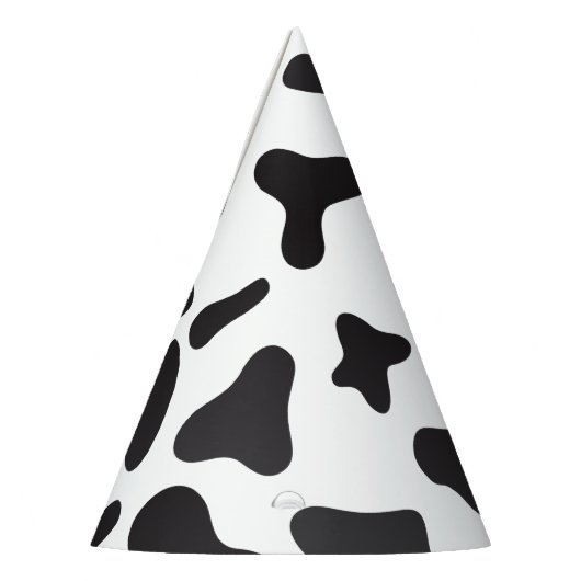 Koe huidtextuur feesthoedjes (Links)