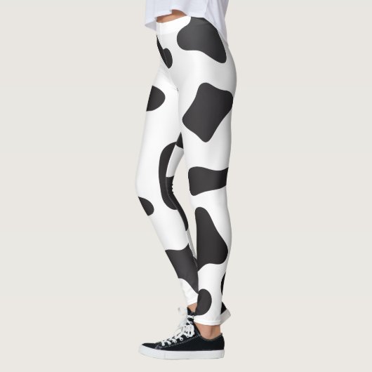 Koe huidtextuur leggings (Links)