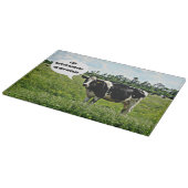 Koe Humor: "Ik ben uitstekend in mijn veld." Snijplank (Hoek)