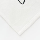 Koe Ijshockey Fleece Deken (Hoek)