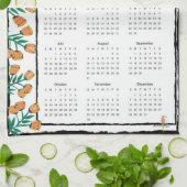 Koe in de wei 2025 Kalender Theedoek (Gevouwen)