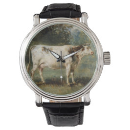 Koe in een landschap (Boerderij Dier) Horloge