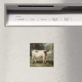 Koe in een landschap (boerderijdier) magneet (Insitu (Vaatwasser))