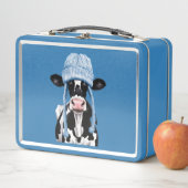 Koe in een pet. (In situ)