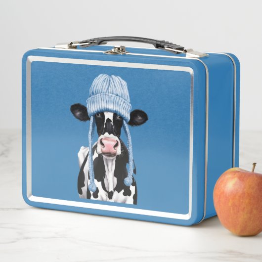 Koe in een pet. (In situ)