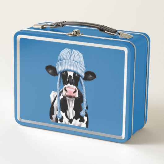 Koe in een pet. (Voorkant)