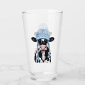 Koe in een pet. glas (Achterkant)