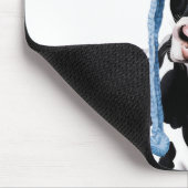 Koe in een pet. muismat (Hoek)