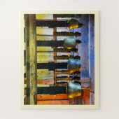 Koe in een schuur legpuzzel (Verticaal)