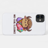 Koe in Elegantie in Hoogland Case-Mate iPhone Case (Achterkant (horizontaal))