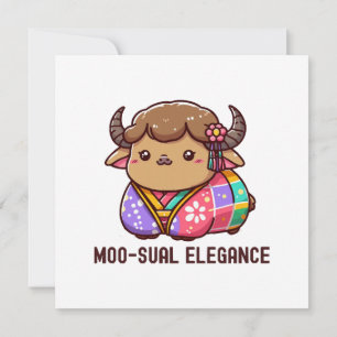 Koe in Elegantie in Hoogland Kaart