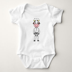 Koe in kung fu suit cartoon romper