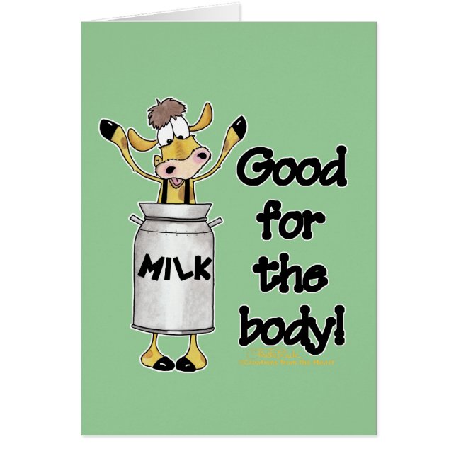 Koe in Melkblik (Voorkant)