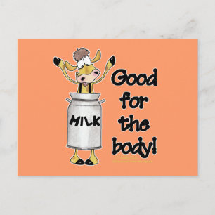 Koe in Melkblik Briefkaart