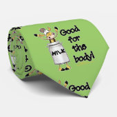 Koe in Melkblik Stropdas (Opgerold)