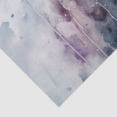 Koe in sneeuw tissuepapier (Detail)