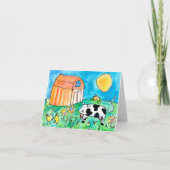 Koe • Inkeping Abrams, Leeftijd 15 Kaart (Voorkant)