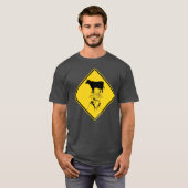 Koe Invasie shirt  (Voorkant volledig)