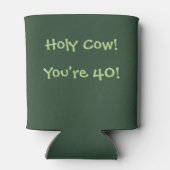 Koe, je bent 40 jaar blikjeskoeler (Achterkant)