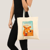 Koe - Je bent een Moo-ie schat! Tote Bag (Voorkant (product))