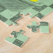 Koe Jigzaag Puzzle Legpuzzel (Zijkant)