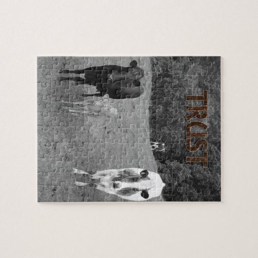 Koe Jigzaag Puzzle Legpuzzel (Horizontaal)