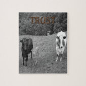 Koe Jigzaag Puzzle Legpuzzel (Verticaal)