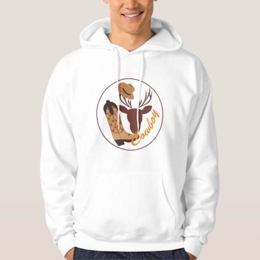 Koe jongen hoodie (Voorkant)