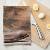 Koe Jongenslaarzen Spur Landelijk Touw Keuken Scho Theedoek (Quarter Fold)