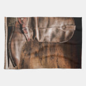 Koe Jongenslaarzen Spur Landelijk Touw Keuken Scho Theedoek (Horizontaal)