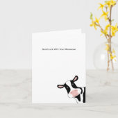 Koe kaart, het bewegen op kaart, het verplaatsen v kaart (Gele Bloem)