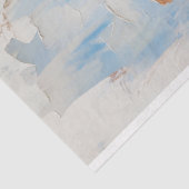 Koe Kalveren Lupine Bloemen Schilderij Decoupage Tissuepapier (Detail)