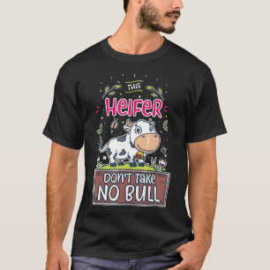 Koe Kalveren Vlees Koeien Faumlrsin Melk T-shirt