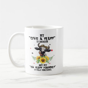 Koe kan een flits geven is gebroken maar ik ga je  koffiemok