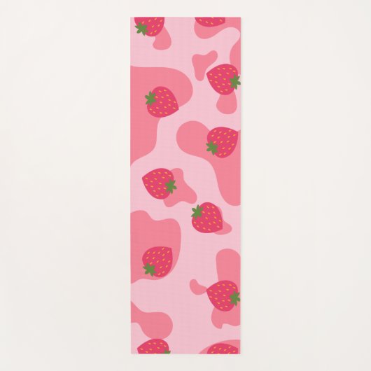 koe kawaï - aardbei yogamat (Voorkant)