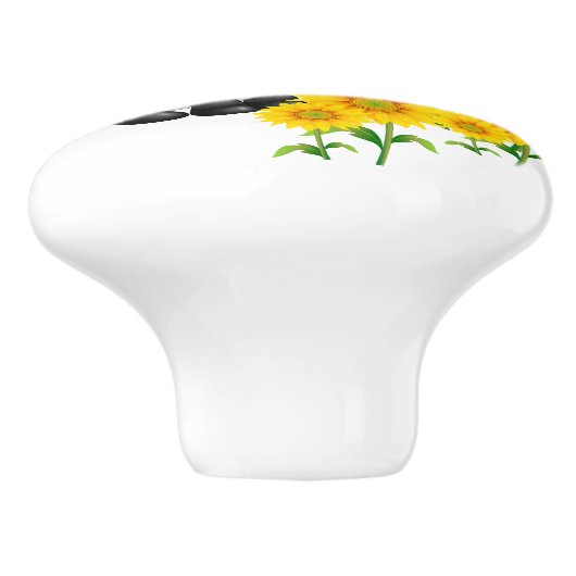 Koe Keramische Knop (Zijkant)