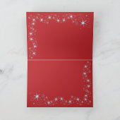 Koe kerst feestdagen kaart (Binnen)