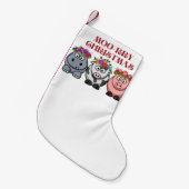 Koe kerst kerstmis kleine kerstsok (Voorkant (Hangend))