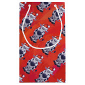 Koe kerst klein cadeauzakje (Achterkant)