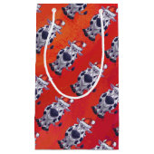 Koe kerst klein cadeauzakje (Voorkant)