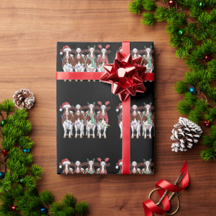 Koe Kerst Koe Liefhebber Geschenk Vakantie Boerder Cadeaupapier