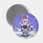 Koe kerst magneet (Voorkant / Achterkant)
