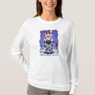 Koe kerst t-shirt