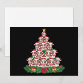 Koe Kerstboom Grappige Koe Liefhebber Koe Kerstmis Feestdagenkaart (Voorkant / Achterkant)